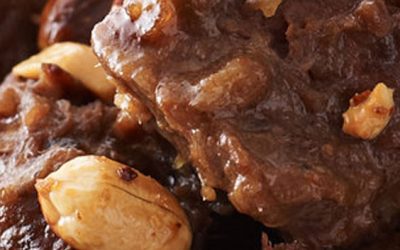 Beef Rendang (Indonesisch gestoofd rundvlees)
