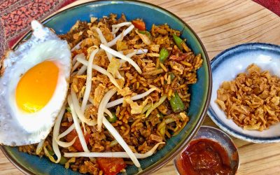 Indonesisch ontbijten met Nasi Goreng