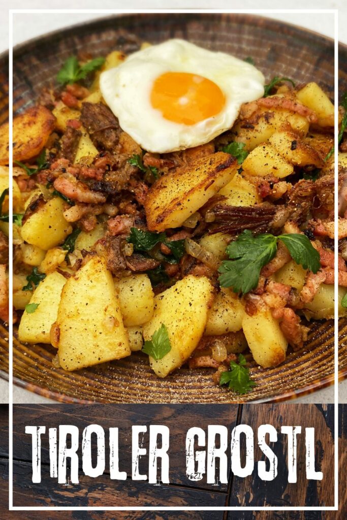Tiroler Grostl zoals in Oostenrijk