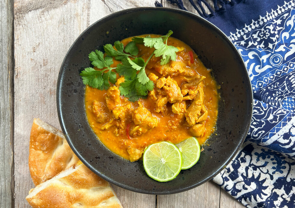 Indiase Madras Chicken Curry uit de Instant Pot